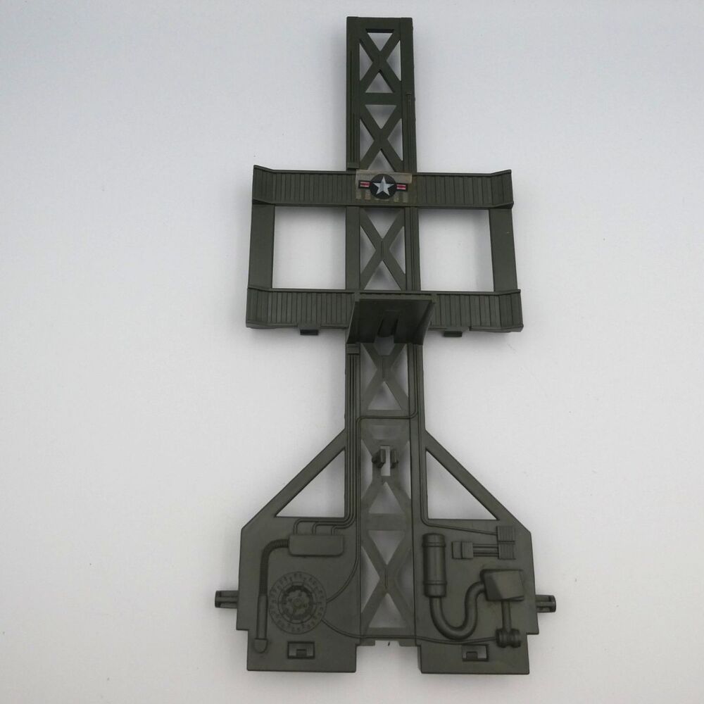 Vintage 1988 GI Joe Rolling Thunder Gantry Part M-5256-1 Pegs Intact